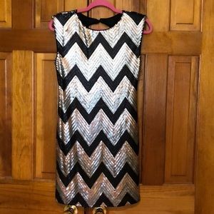 Cocktail sequin dress